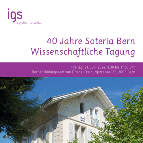 40 Jahre Soteria Bern