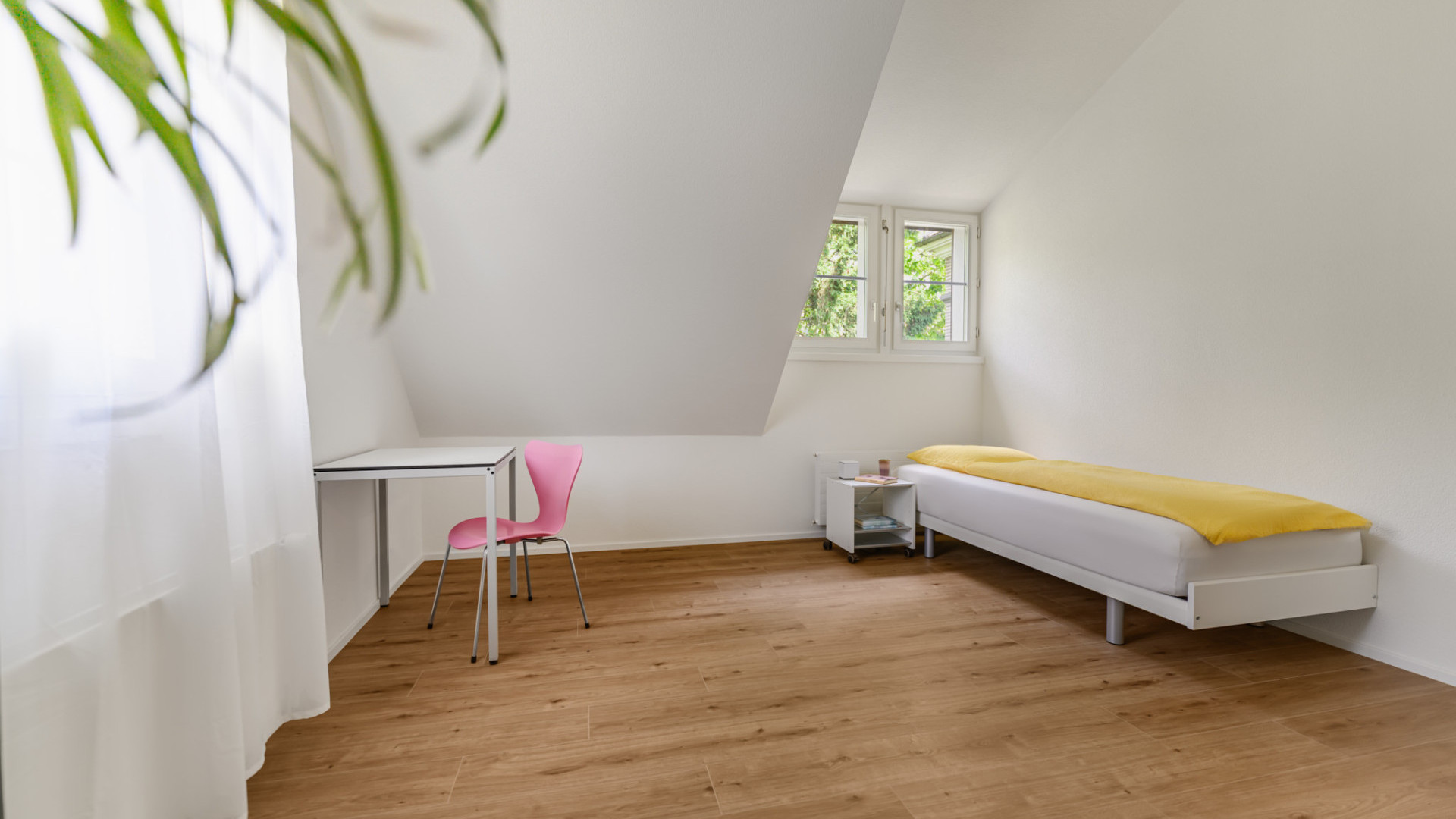 Einzelzimmer in der Soteria Stationär